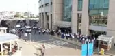 Duruşmalar başladı, İstanbul Adalet Sarayı önünde uzun kuyruklar oluştu