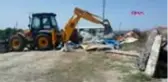 Son dakika haberleri | İZMİR Çeşme'de Romanların çadırları kaldırıldı
