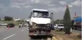 Minibüs ile motosiklet çarpıştı 1 kişi öldü, 3 kişi yaralandı
