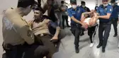 Ceaevinden izinli çıkan şahıs, önce bekçiye çarptı ardından polis memurunu yaraladı