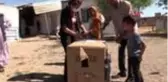 Doğuştan yürüme engelli Şirin'in akülü araç sevinci