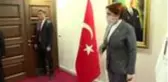 DSP Genel Başkanı Aksakal, Akşener'i ziyaret etti