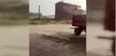 Yunak'ta şiddetli yağış sele neden oldu