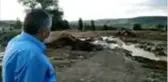 Sağanak sonucu 500 dönüm ekili arazi zarar gördü