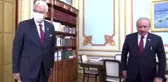 Son dakika haberi! TBMM Başkanı Şentop, Volkan Bozkır'ı kabul etti