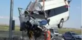 KONYA Tarım işçilerini taşıyan minibüs ile TIR çarpıştı7 ölü, 11yaralı