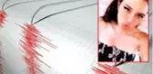 Şarkıcı Ebru Polat, Instagram için video çekerken depreme yakalandı