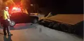 Sarıyer'de kamyon şarampole uçtu: 2 yaralı