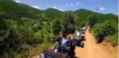 Dedelerin ATV keyfi, renkli görüntüler oluşturdu