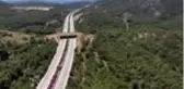 İzmir-Çeşme Otoyolu üzerindeki 