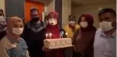 Şehit kızına doğum günü sürprizi