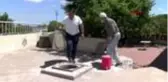KAYSERİ 500 yıllık kuyulardaki kar suyu ile serinliyorlar