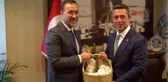 Ali Koç'tan Silivri Belediye Başkanı Yılmaz'a hayırlı olsun ziyareti