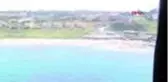 Son dakika haberi... JANDARMADAN HELİKOPTER DESTEKLİ SAHİL DENETİMİ