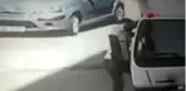 MALTEPE'DE BİR KİŞİNİN KAMYONETTEN TELEFON ÇALMA ANI KAMERADA