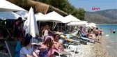 MUĞLA Datça sezonun en hareketli günlerinden birini yaşıyor