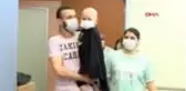 Minik Kuzey Deniz, süper kahraman kostümüyle taburcu oldu