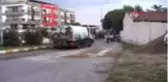 'Tapulu malım' dediği yolu, ulaşıma kapattı