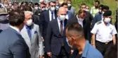 İçişleri Bakanı Süleyman Soylu patlama bölgesinde