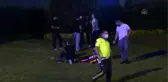 Takla atan otomobildeki 2 kadın yaralandı