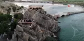 Bakan Kurum'dan tarihi bölgede tekne turu