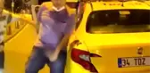 İstanbul'un göbeğinde taksici rezaleti! Tartıştığı sürücüye cinsel organını gösterdi