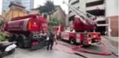 Tarihi Bomonti Bira Fabrikasında korkutan yangın