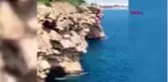 ANTALYA DERİNLİĞİ BELLİ OLMAYAN ATLAMALAR ÖLÜMCÜL OLABİLİR