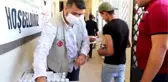 Suriyeli öğrencilere hijyen paketi dağıtıldı