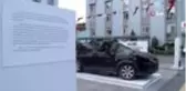 En küçük gazinin içinden çıktığı araç Bahçelievler'de sergilendi