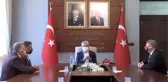 Vali Rahmi Doğan, Süper Lig'e yükselen Hatayspor'un yöneticilerini kabul etti