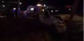 AFYONKARAHİSAR İki otomobil çarpıştı 4 yaralı