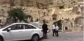 Kapadokya'daki turizm tesislerinden turistlere 