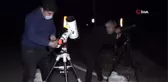 Fotoğrafladıkları kuyruklu yıldızın uğur getireceğine inanıyorlar