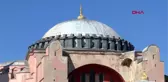 İSTANBUL-AYASOFYA ÖNÜNDE YOĞUNLUK; CAMİYE GİREBİLMEK İÇİN SIRA BEKLEDİLER
