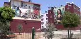 Mersin'in duvarları tuval olup dile geliyor