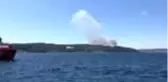 Eceabat'ta orman yangını