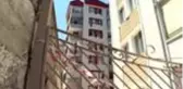 Mudanya'da zemin kolonu patlayan 7 katlı apartman boşaltıldı - BURSA