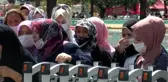 AYASOFYA CAMİİ'NE 5'İNCİ GÜNDE YOĞUN İLGİ GÖREBİLMEK İÇİN BERLİN'DEN GELDİK