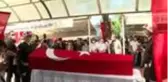 Mersin'de devrilen otobüste şehit olan er Samet Çaldır son yolculuğuna uğurlandı