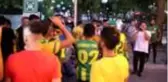 Son dakika haber! SPOR Adıyaman 1954 Spor'un 3'üncü Lig'e yükselmesi coşkuyla kutlandı
