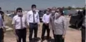 Uşak Valisi Kocabıyık, mevsimlik tarım işçilerini ziyaret etti