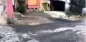 Sarıyer'de su borusu patlayınca bir evi su bastı