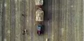(DRONE) Konya Ovası'nda balya işçilerinin zorlu ekmek mücadelesi