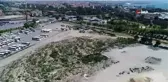 Kanalizasyon hafriyatında domates yetişiyor