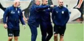 Wesley Sneijder, DHSC Utrecht'in teknik ekibiyle antrenmana çıktı
