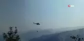 Manisa'daki orman yangını tek noktada devam ediyor