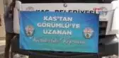Kaş'tan kardeş belediye Görümlü'ye oturma bankı desteği