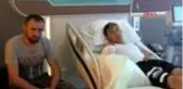 Elini kıyma makinesine kaptıran genç, protez için yardım bekliyor