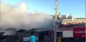 Ulaş'ta çok sayıda samanlık ve ahır yandı